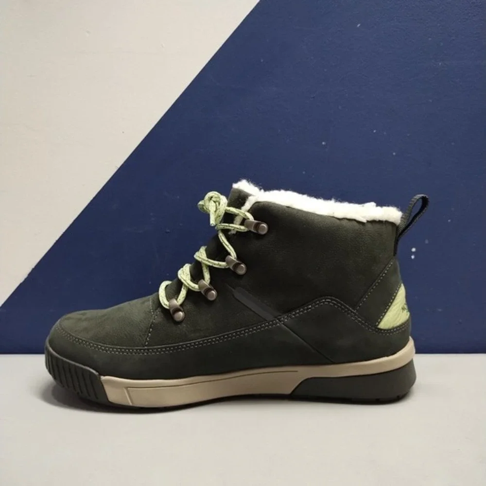 The North Face Sierra Winter Boots Women US 11 Multi Waterproof Mid Calf Lace-Up